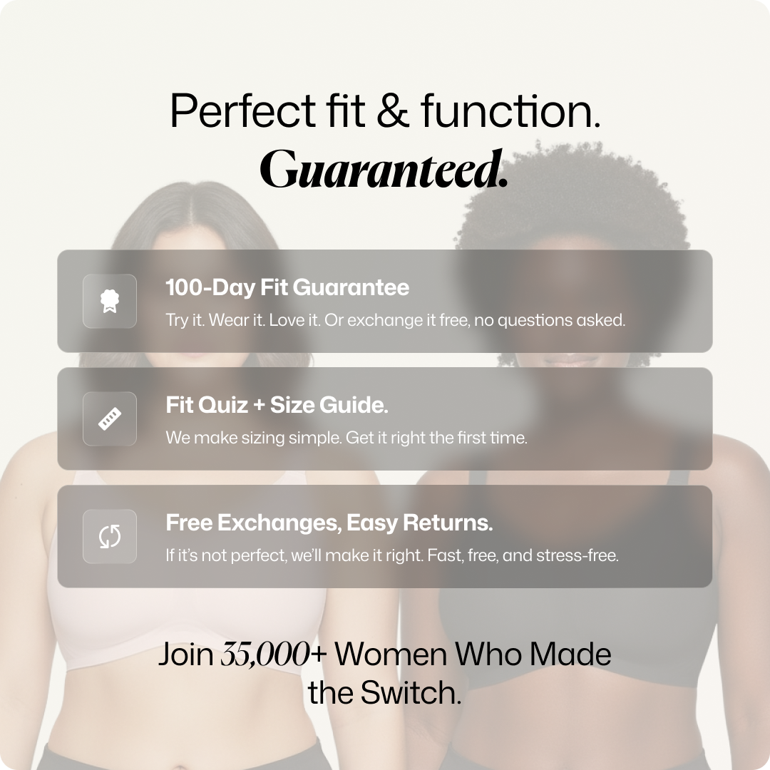Wireless V-Neck Crossover Mesh Support Bra